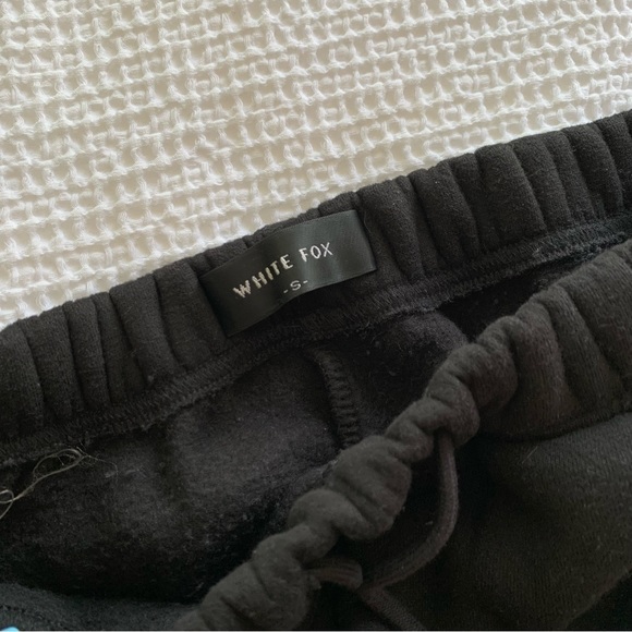 white fox black sweatpants - Picture 3 of 3